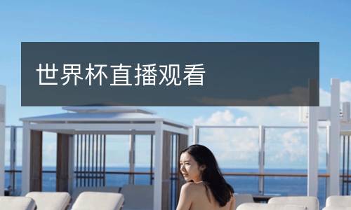 世界杯直播观看